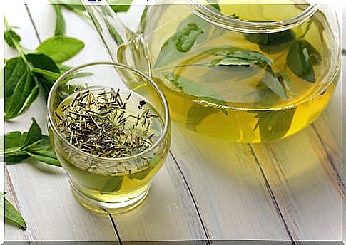 Green tea to eliminate fat 