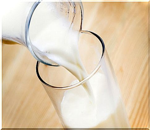 Diet skim milk to lose fat 