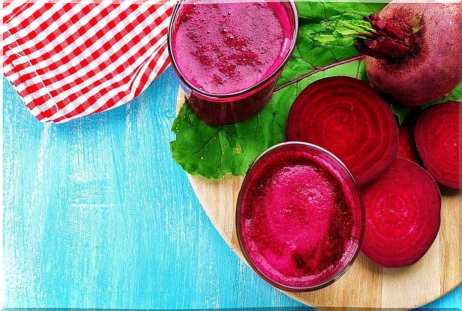 Beet juice