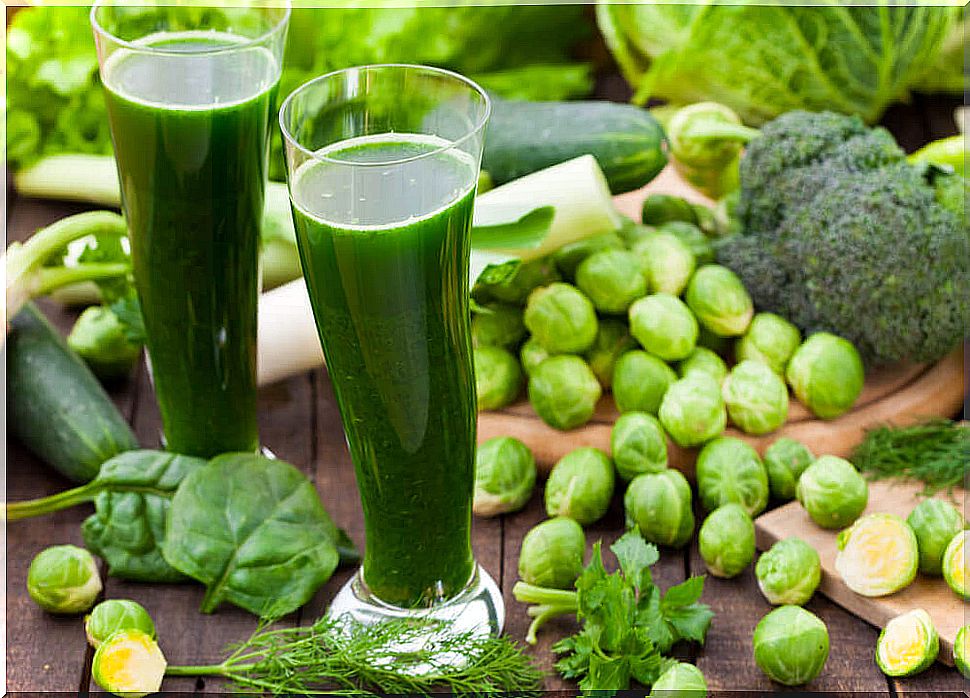 Brussels sprout juice 