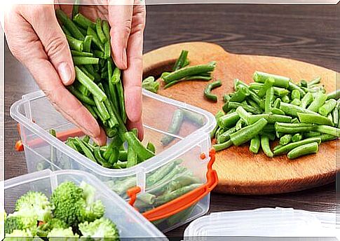 Prepare and store vegetables