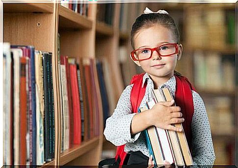 Girl with a talent for reading