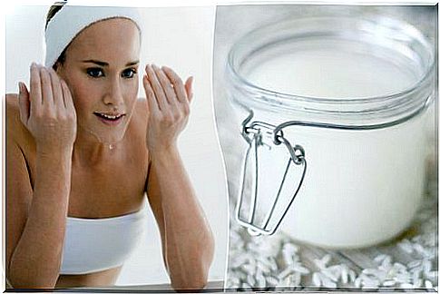 Fight excess oil on the skin with a lotion of rice water