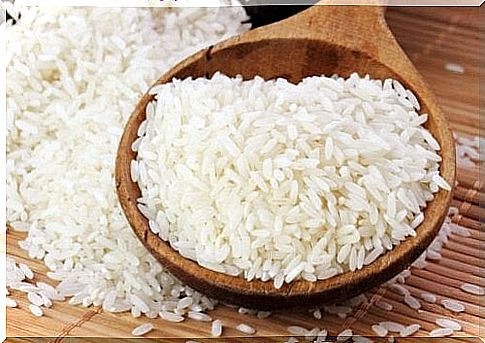 Rice against skin oils