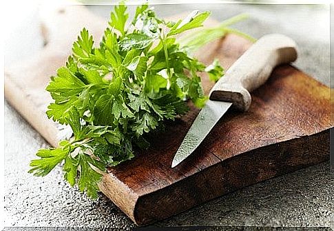 Parsley, ideal for cleaning the kidneys