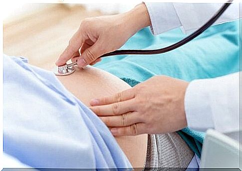 pregnant woman being examined