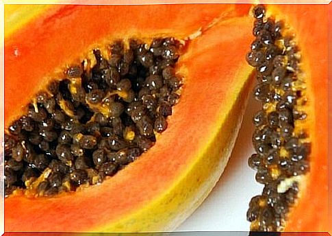 papaya against pimples