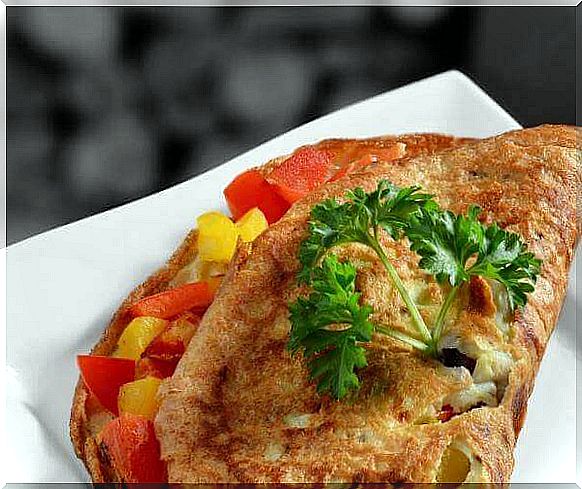 vegetable omelet